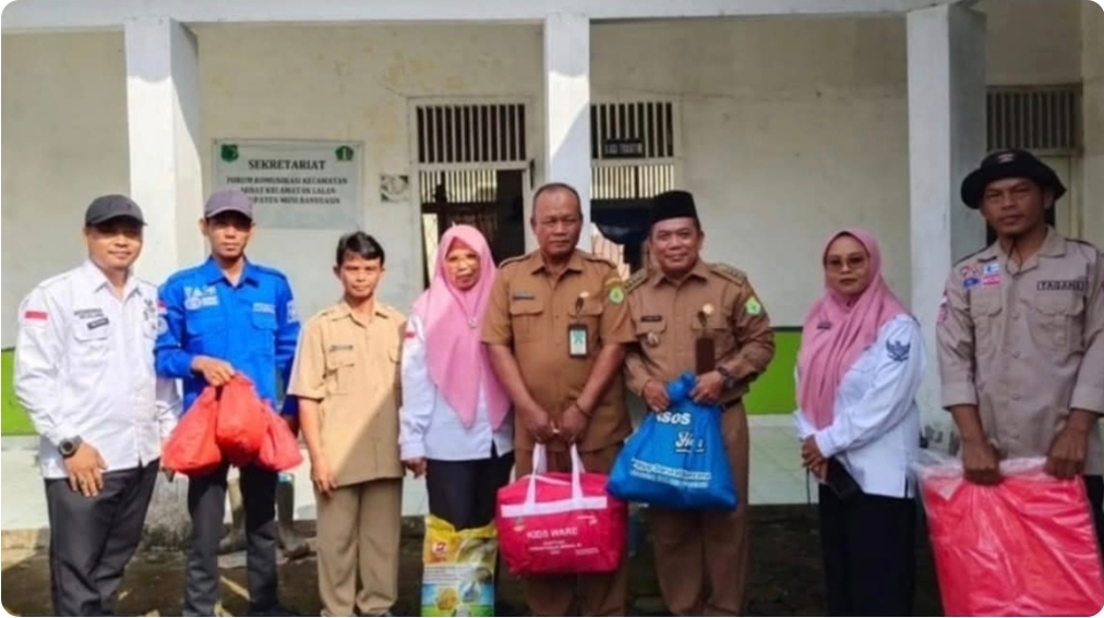 Pemkab Muba Bergerak Cepat, Korban Kebakaran di Lalan Terima Bantuan Darurat