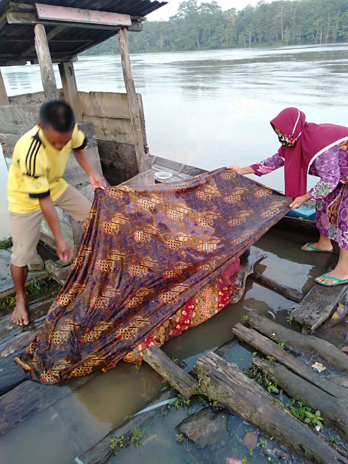 Warga Rako Yang Tenggelam Ditemukan di Tanjung Agung Timur