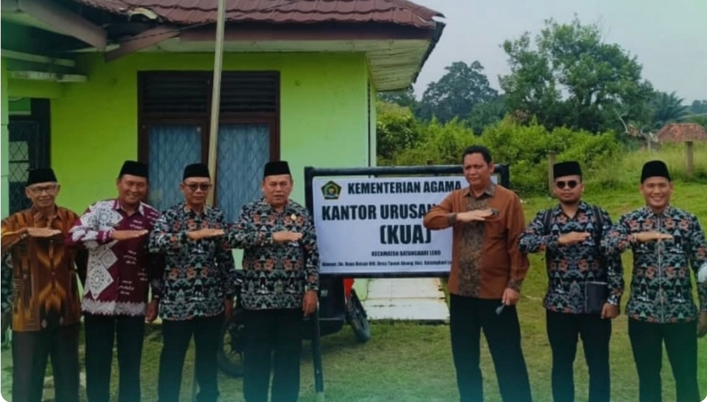 Kemenag Muba Gelar Monitoring ke KUA Batanghari Leko, Pastikan Layanan Keagamaan Berjalan Optimal