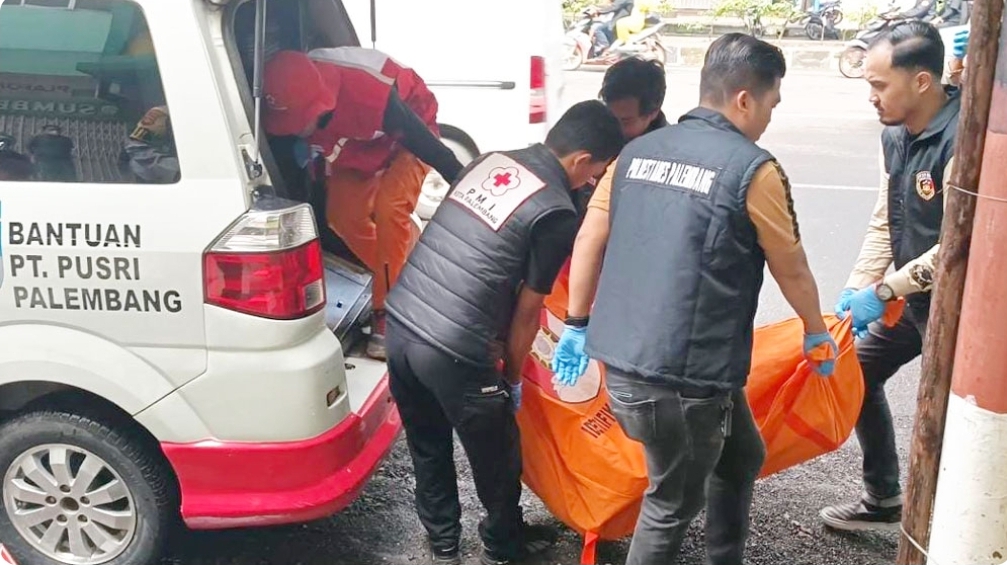 Pria Paruh Baya Ditemukan Tak Bernyawa di Kamar Mandi Penginapan di Kota Palembang