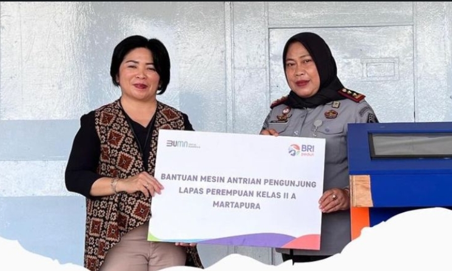 BRI Dukung Peningkatan Layanan Lapas Perempuan Martapura dengan Adopsi Teknologi Modern