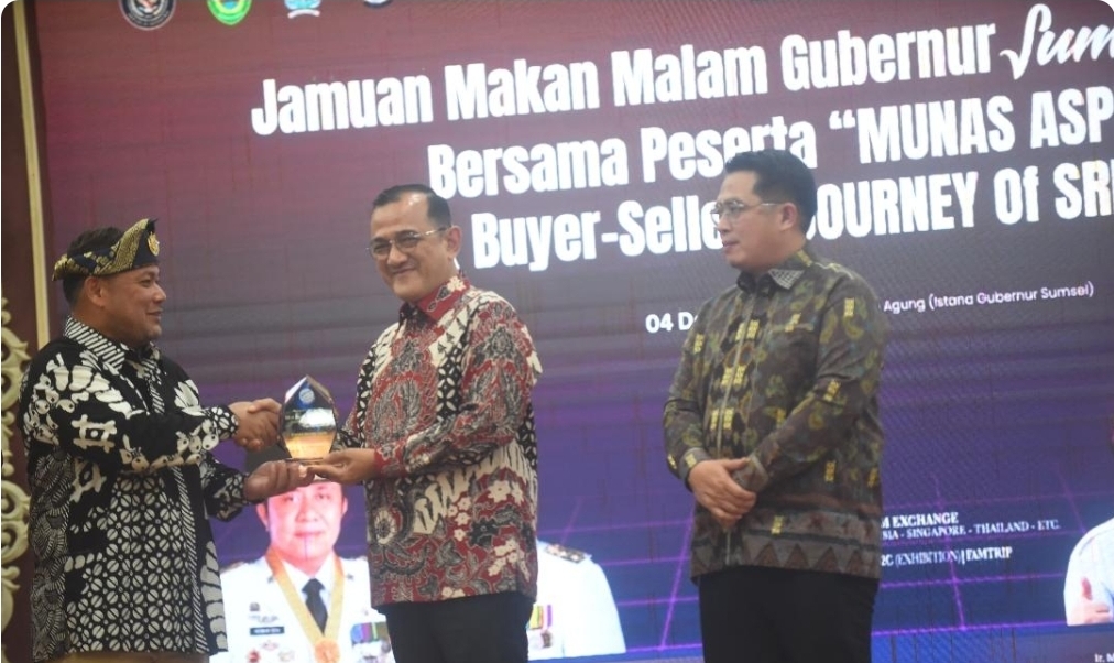 Dinobatkan sebagai Bapak Pariwisata Sumsel, Herman Deru Diapresiasi ASPPI