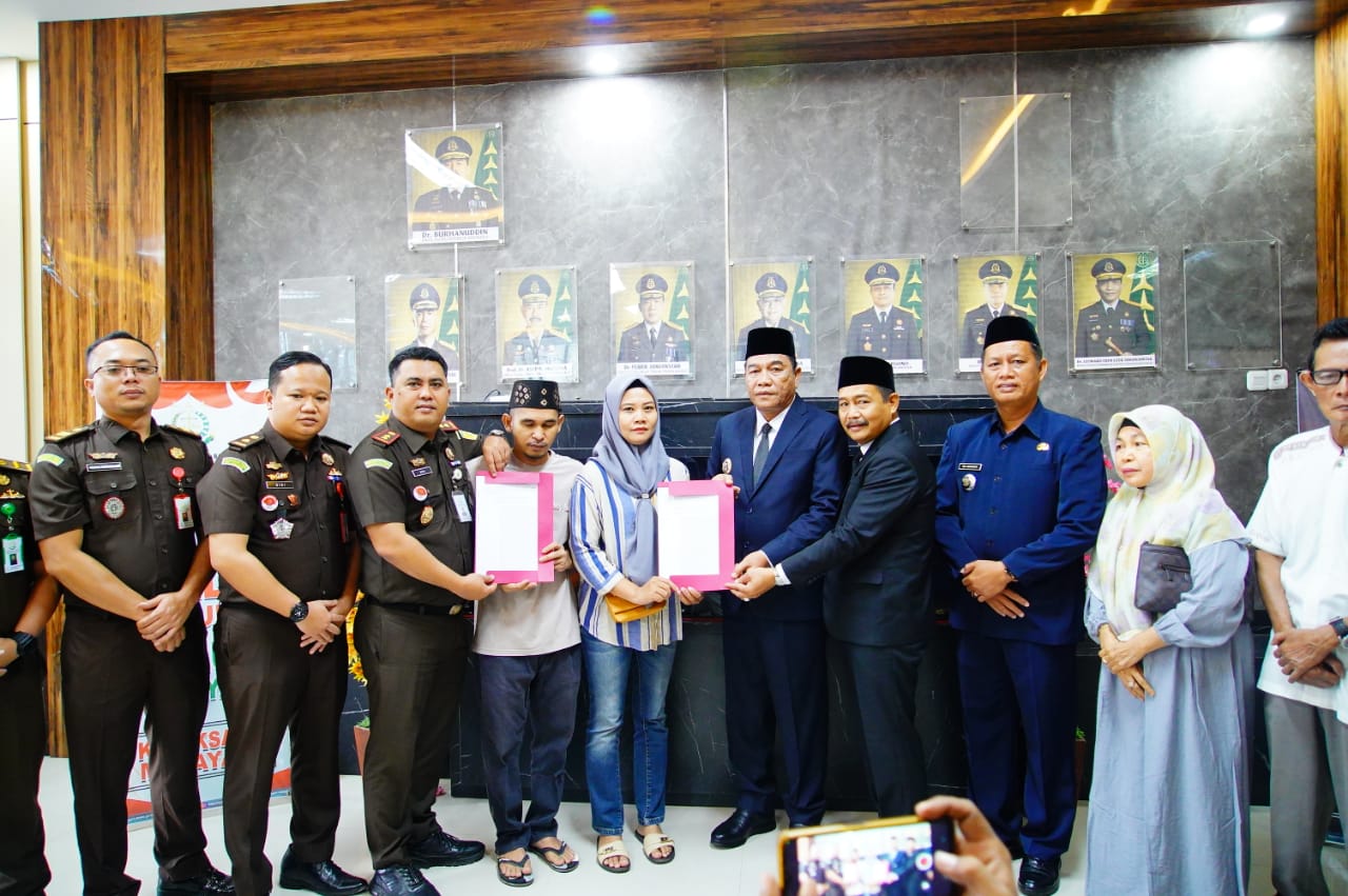 Kasus KDRT Juniarto Dihentikan Melalui Restorative Justice, Kajari Muba: Hukum Harus Mengedepankan Nurani