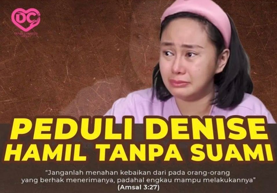 Tidak Malu Hamil Tanpa Suami, Denise Chariesta Malah Minta Donasi, Sampai Kutip Ayat Injil