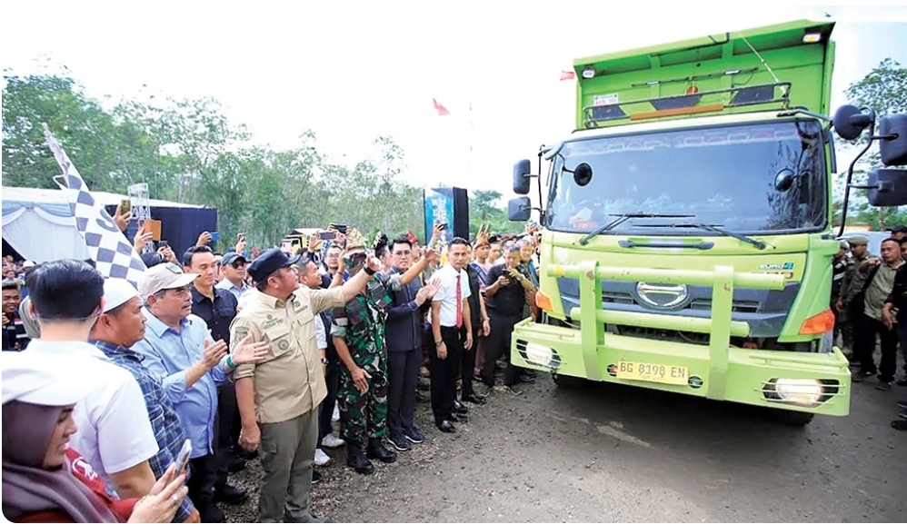 Resmi Beroperasi, Jalan Hauling 26,4 Km di Lahat Ubah Wajah Jalinsum Merapi dan Tekan Polusi