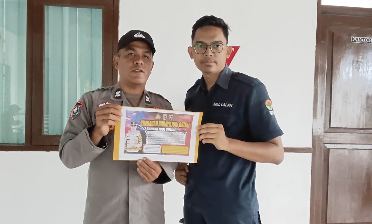 Marak Judi Online, Ini Langkah Pencegahan Dilakukan Polsek Lalan