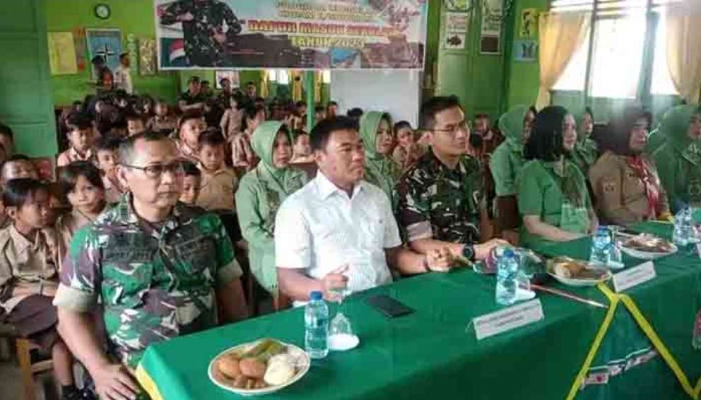 Kodim 0401 Muba dan Diknas Kolaborasi, Sukseskan Porgram Dapur Masuk Sekolah