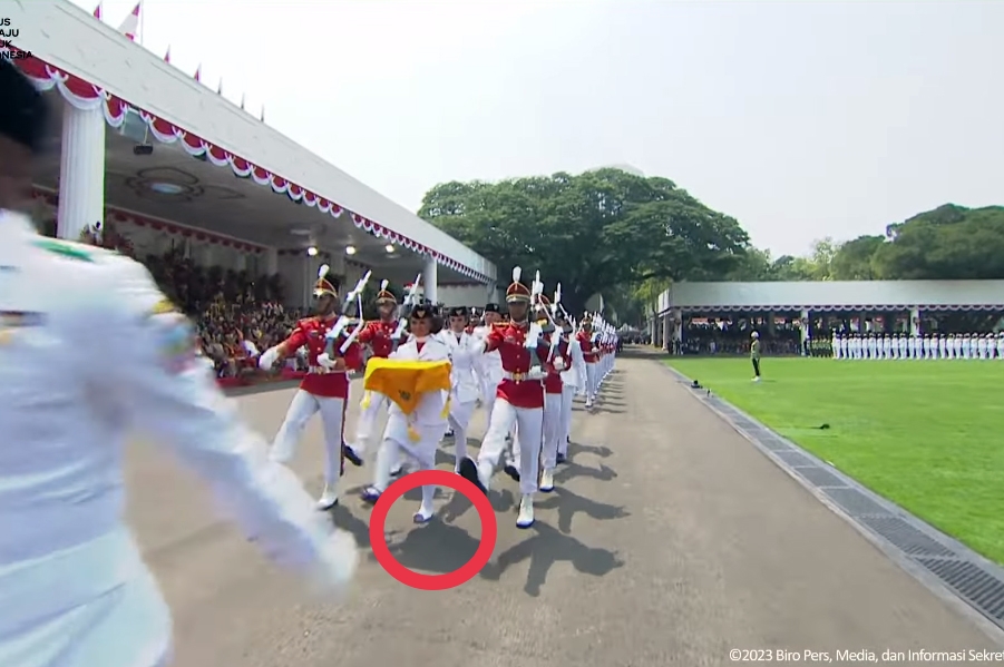 Tertangkap Kamera, Tiga Insiden Saat Upacara HUT RI ke-78 di Istana Negara, Apa Saja?