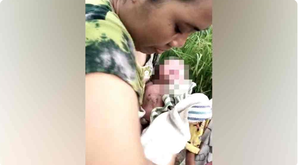 Menyedihkan, Warga Banyuasin Temukan Orok Bayi di Areal Persawahan