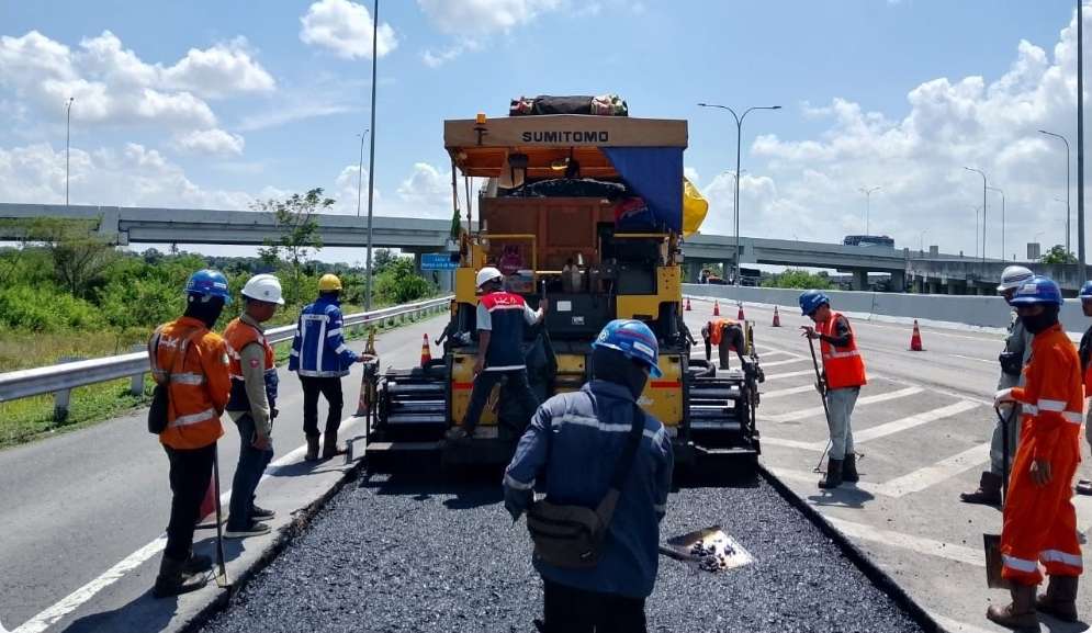 Jelang Mudik Lebaran 2026, Hutama Karya Percepat Perbaikan Tol Terpeka dan Tol Permai
