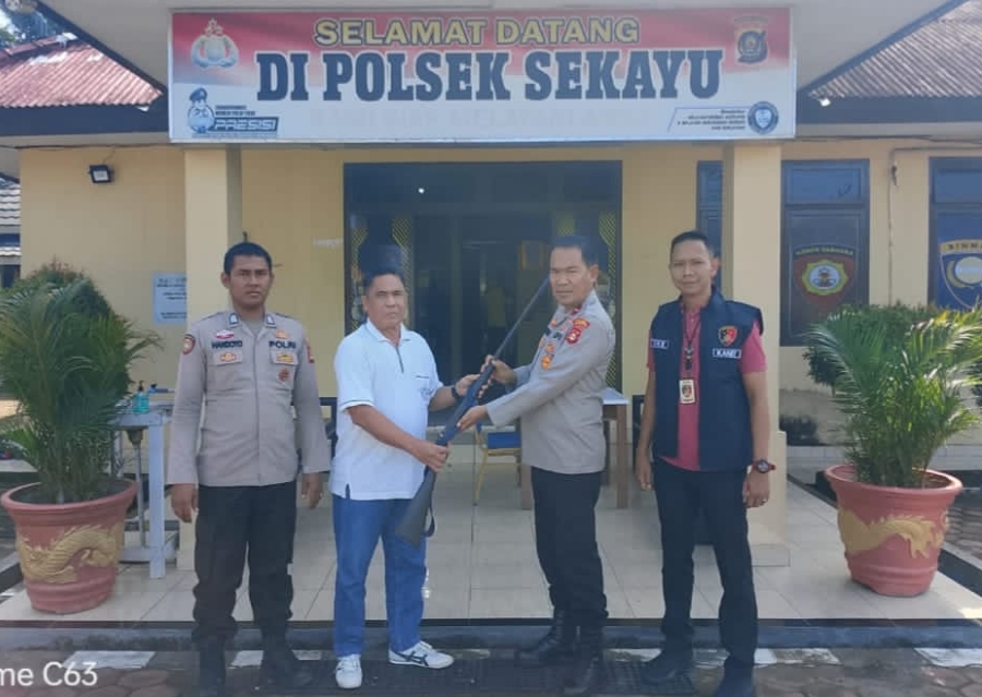 Warga Muba Sukarela Serahkan Senpira, Bukti Kesadaran Hukum Meningkat