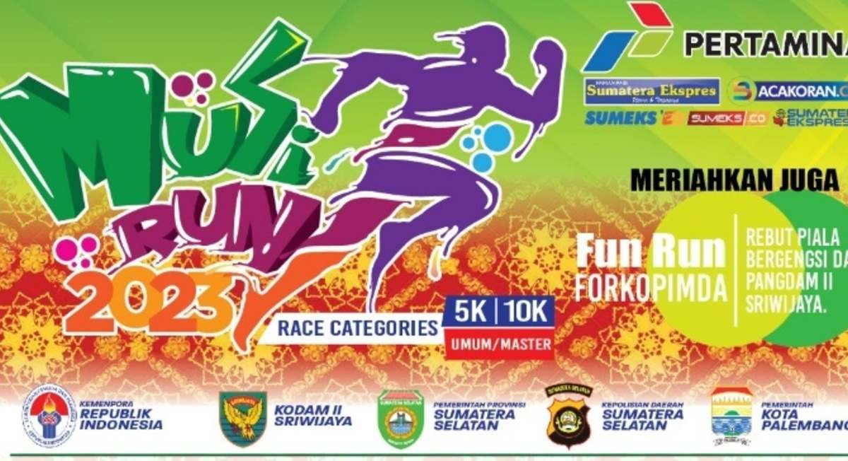 MUSI RUN 2023 Segera Mulai, Jangan Terlewatkan Ya, Ini Link Pendaftarannya!