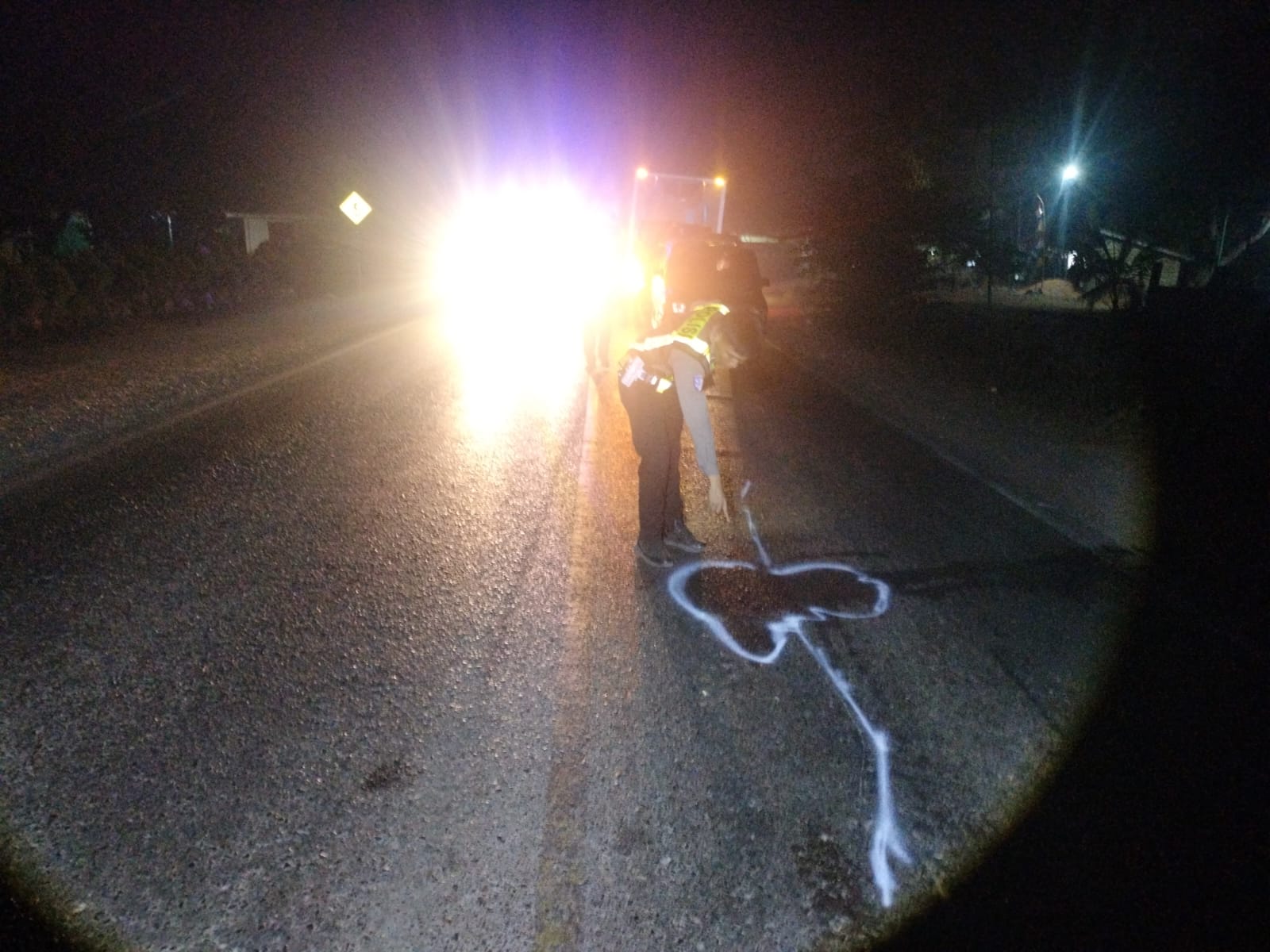 Kecelakaan Maut di Jalintim Sungai Lilin, Penumpang Motor Tewas Terlindas Truk Fuso