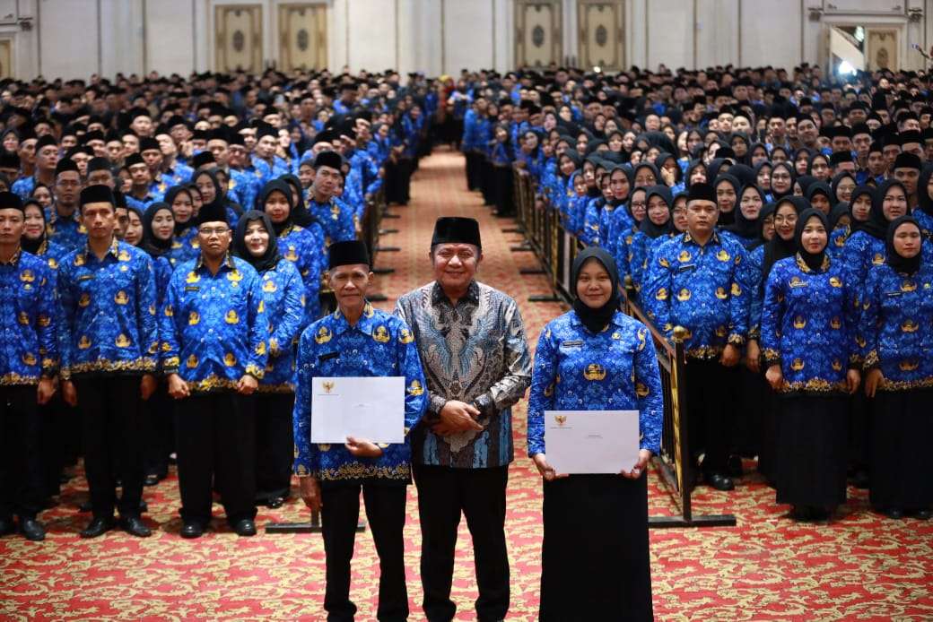 Gubernur Herman Deru Terus Upayakan Skema Pensiun untuk ASN PPPK Se- Sumsel 