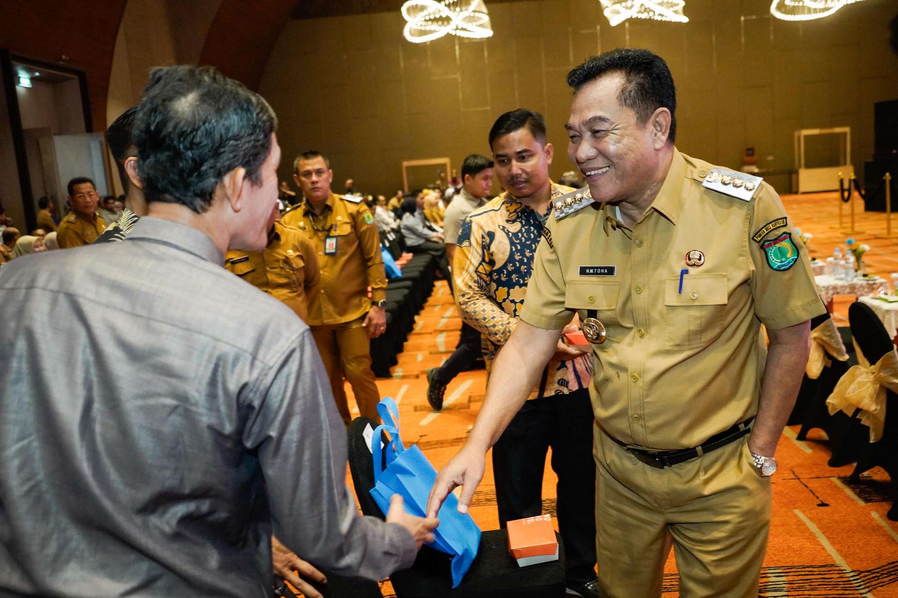 Bupati H M Toha Hadiri Musrenbang RKPD Sumsel 2026