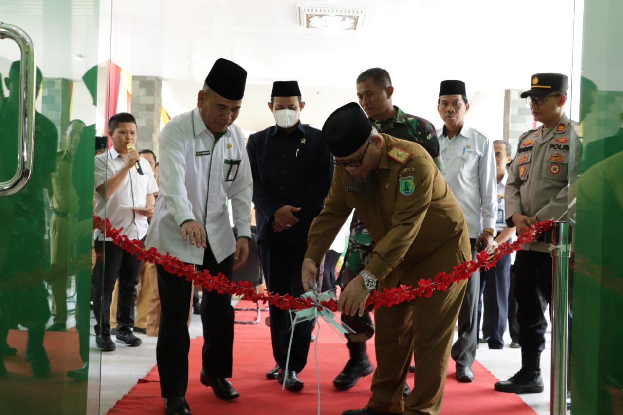 KUA Sekayu Resmi Miliki Gedung Balai Nikah dan Manasik Haji