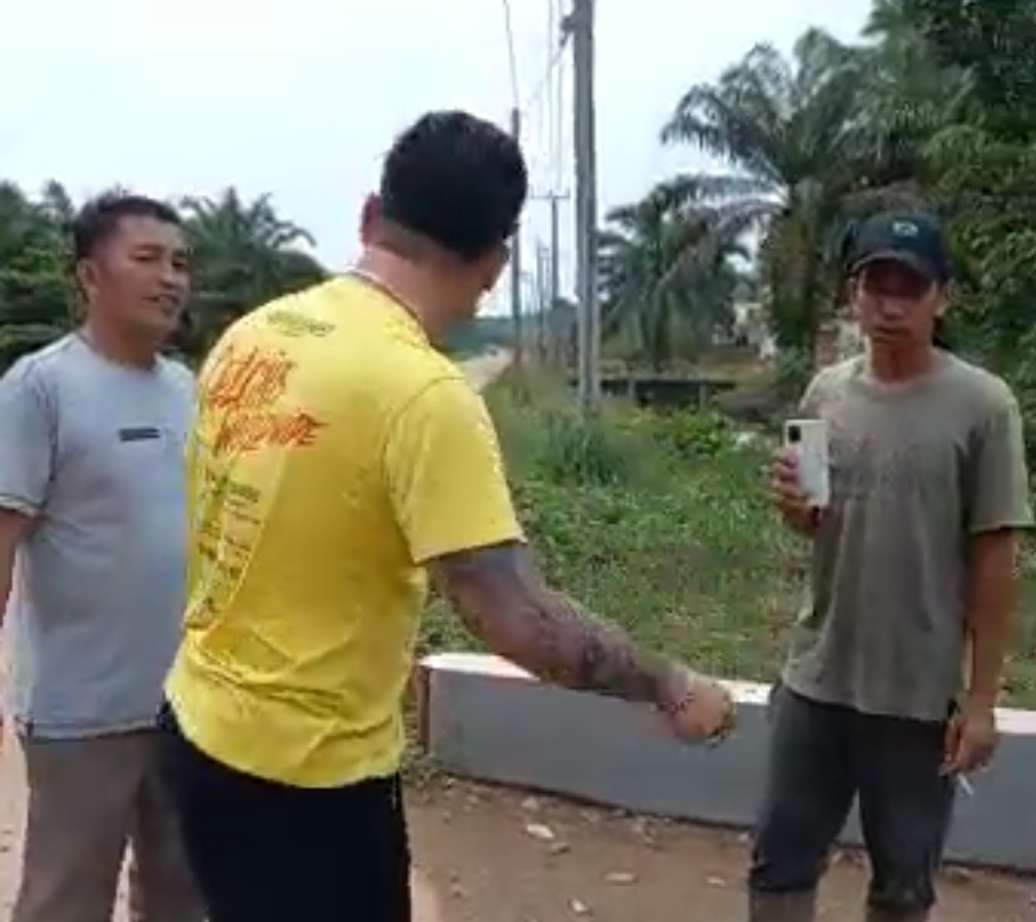 Viral, Video Kades di Kabupaten Banyuasin Ditantang Duel