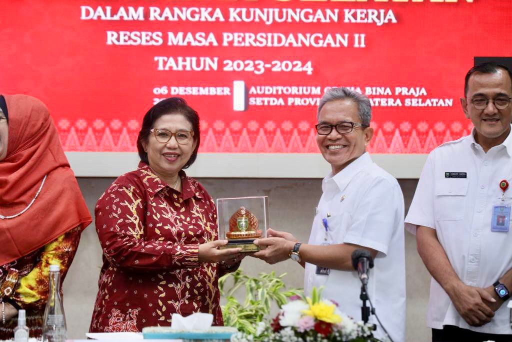 Sekda Sumsel Bahas Program Kesehatan dan Ketenagakerjaan Saat Terima Reses Komisi IX DPR RI