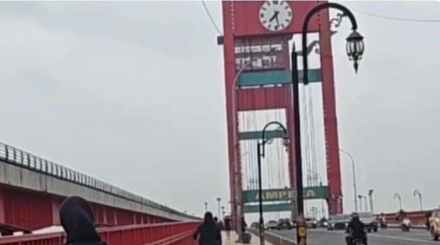 Warga Palembang Siap-siap, Ampera ditutup 3,5 jam, Uji CFD–CFN