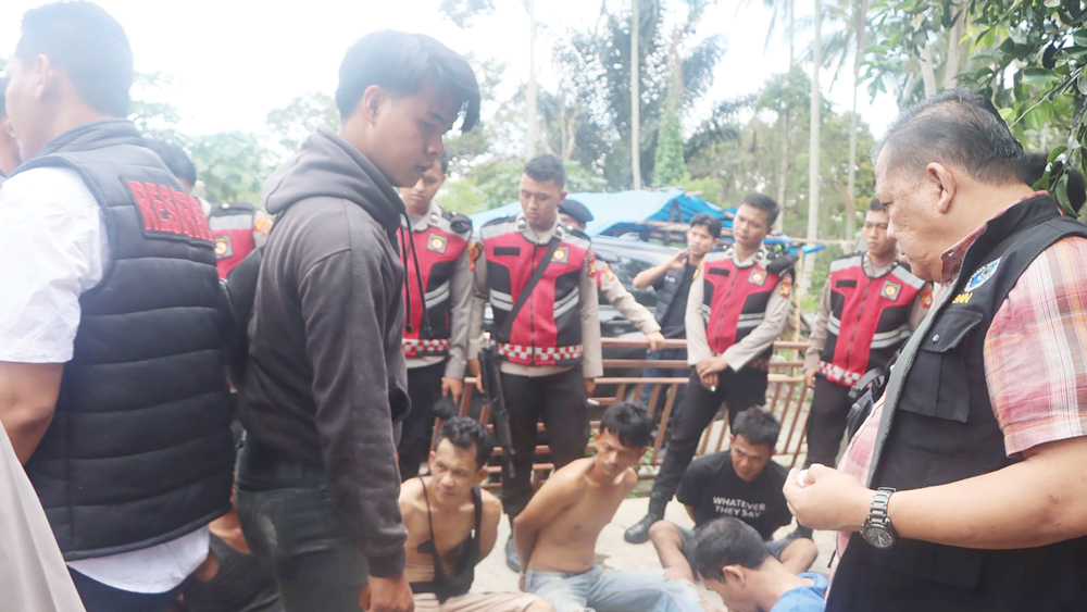 Polisi Gerebek Sarang Narkoba di Empat Lawang dan Banyuasin, Belasan Pelaku Diamankan