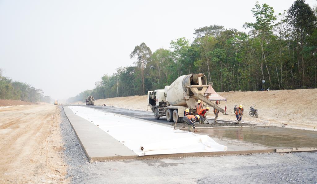 Cek Ke Lokasi, PJ Bupati Yakin Tol Pertama di Muba Selesai Tepat Waktu