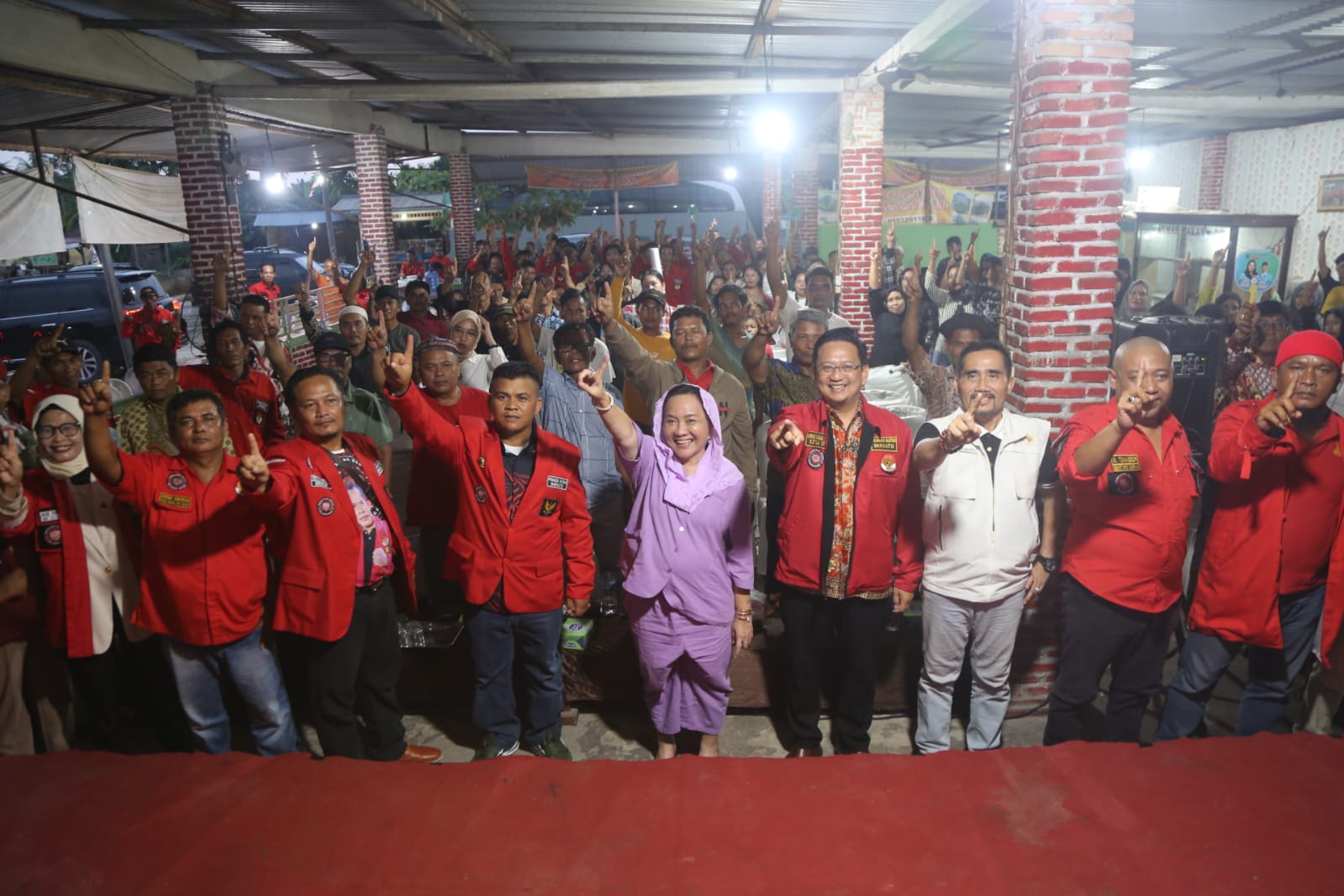 Pemuda dan Masyarakat Batak Kompak Deklarasi Dukung Hj. Lucianty Jadi Bupati Kabupaten Muba