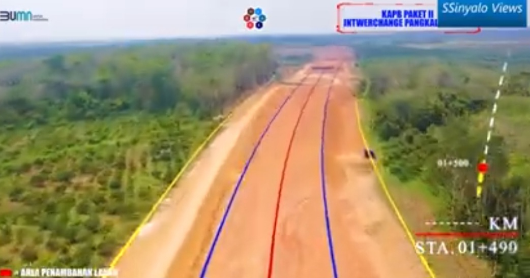 Masih Terus Dikerjakan, Beginilah Progres Pembangunan Dua Exit Tol Trans Sumatera di Banyuasin