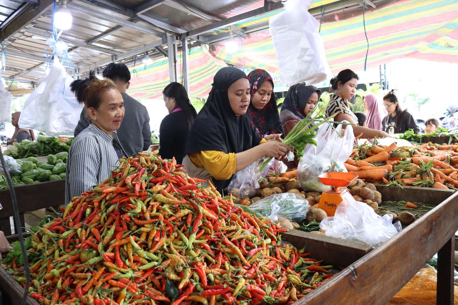 Pemkab Muba Gelar Sidak Pasar Jelang Ramadan, Memastikan Stabilitas Harga dan Stok Pangan