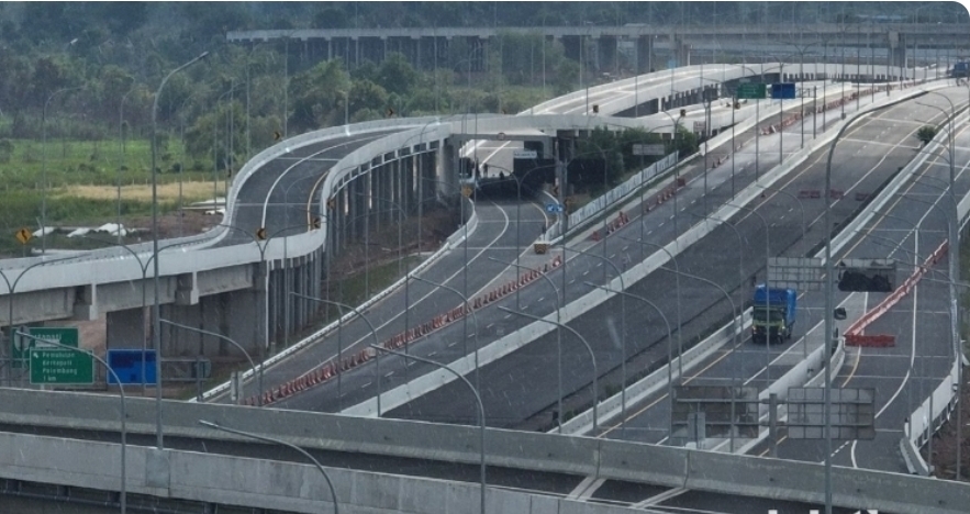 Tol Lingkar Palembang Selesai Dibangun, Diperkirakan Siap Beroperasi Desember 2025