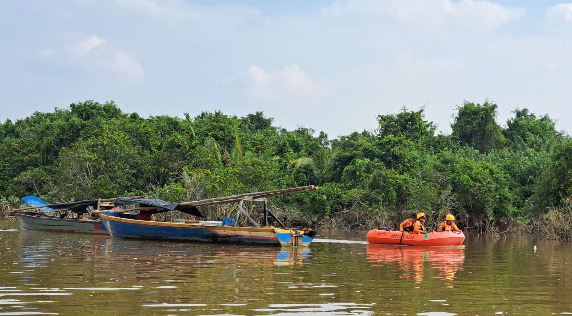 Warga Kelurahan Sungai Lilin Hilang di Sungai Dawas, Ketika Nyari Ikan