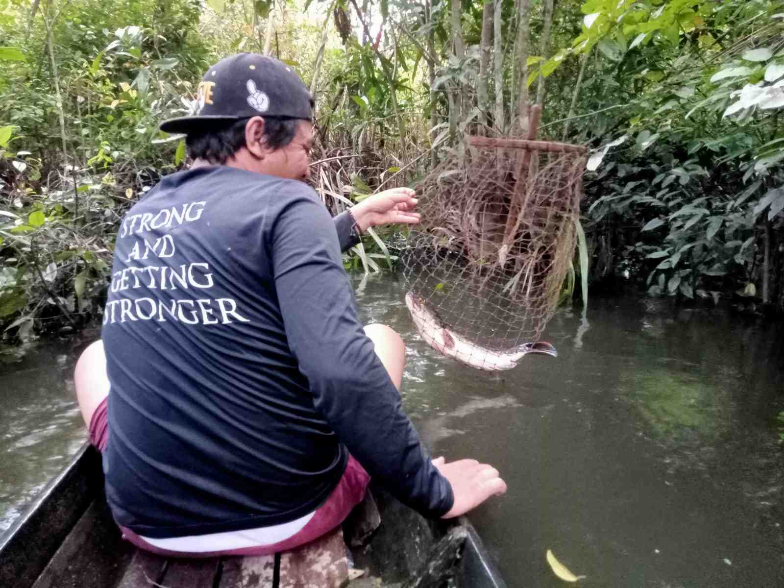Pasang Irai, Pencari ikan di Muba Berburu Ikan Toman