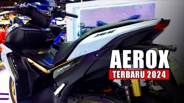 Bocoran All New Yamaha Aerox 155cc 2024 Matic Sport Terbaru Dengan ...