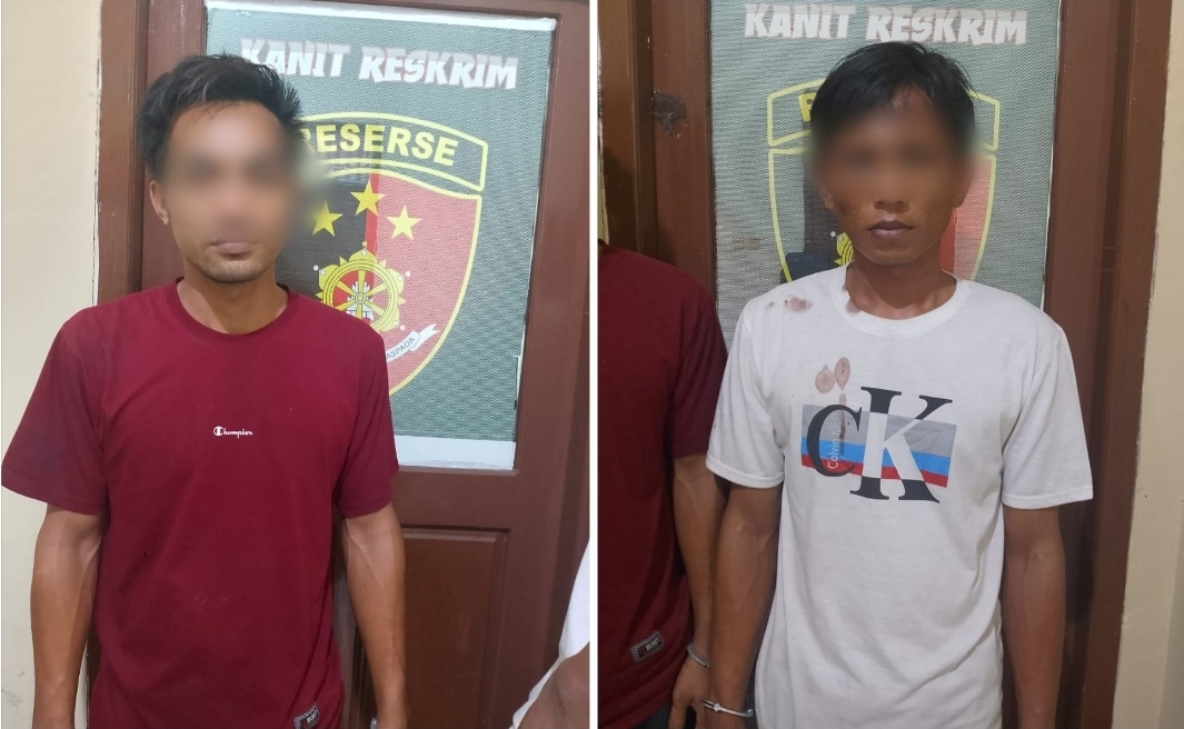 Dua Pelaku Curas di Jalan Lintas Palembang–Jambi Ditangkap Polsek Babat Supat