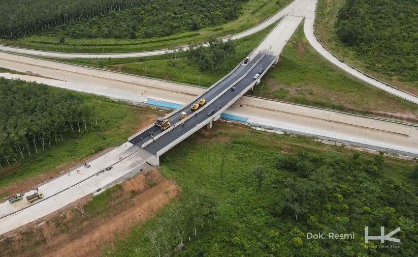 Dukung Kesiapan Arus Mudik 2025, Hutama Karya Kejar Pembangunan Tol Palembang Betung