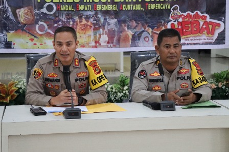 4 Kasus Pembunuhan dan 9 Kasus Penipuan  Berhasil Diungkap 