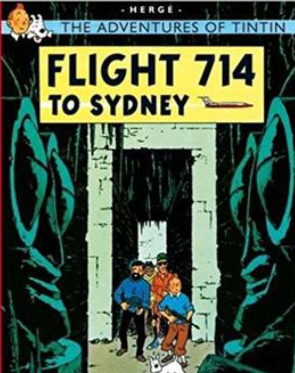 Flight 714 To Sydney, Serial Komik Petualangan Tintin di Indonesia, Berikut Ceritanya