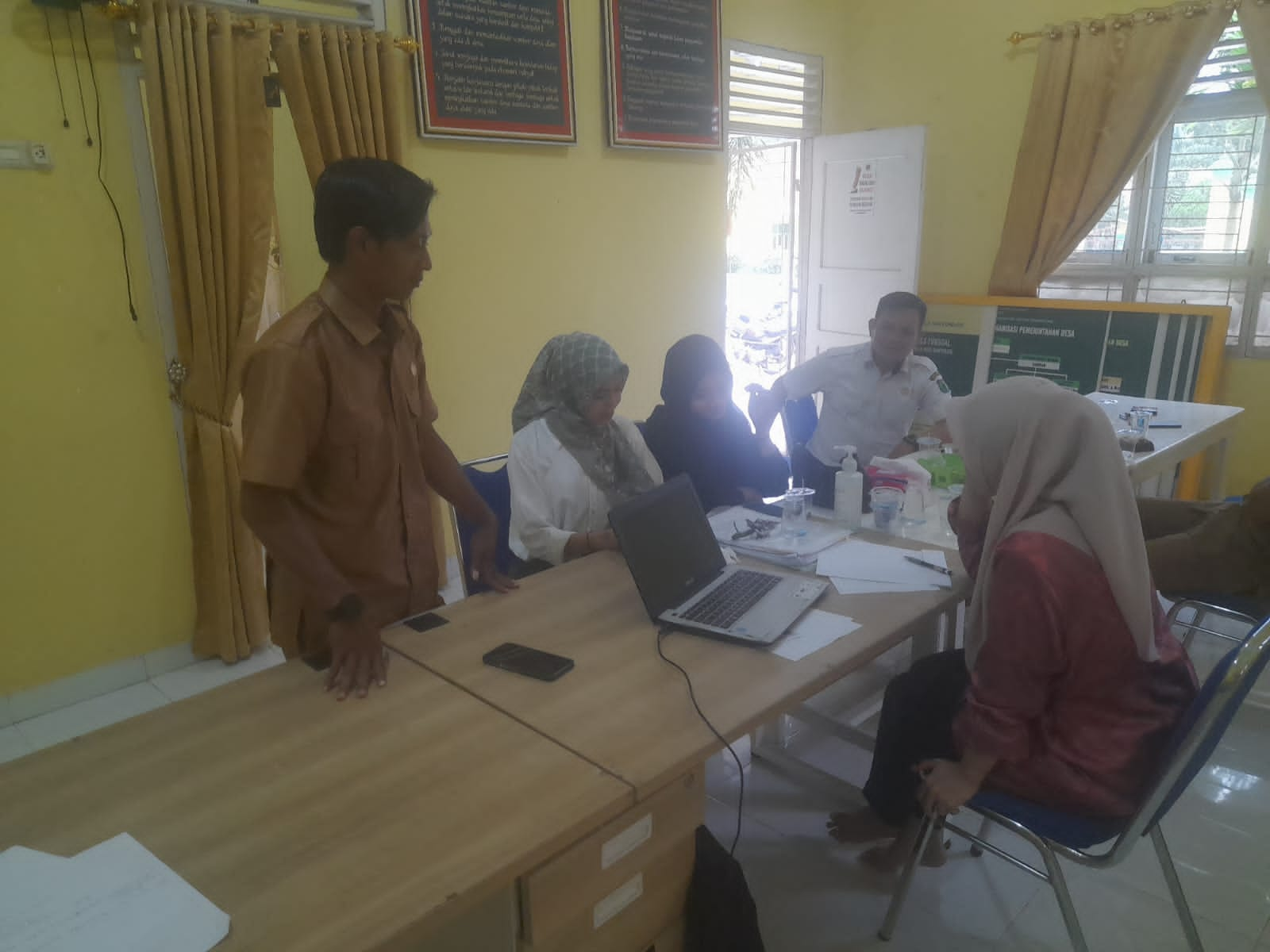 PPS Rekrut petugas pemutakhiran data pemilih, PPK Sungai Lilin Monitoring Langsung