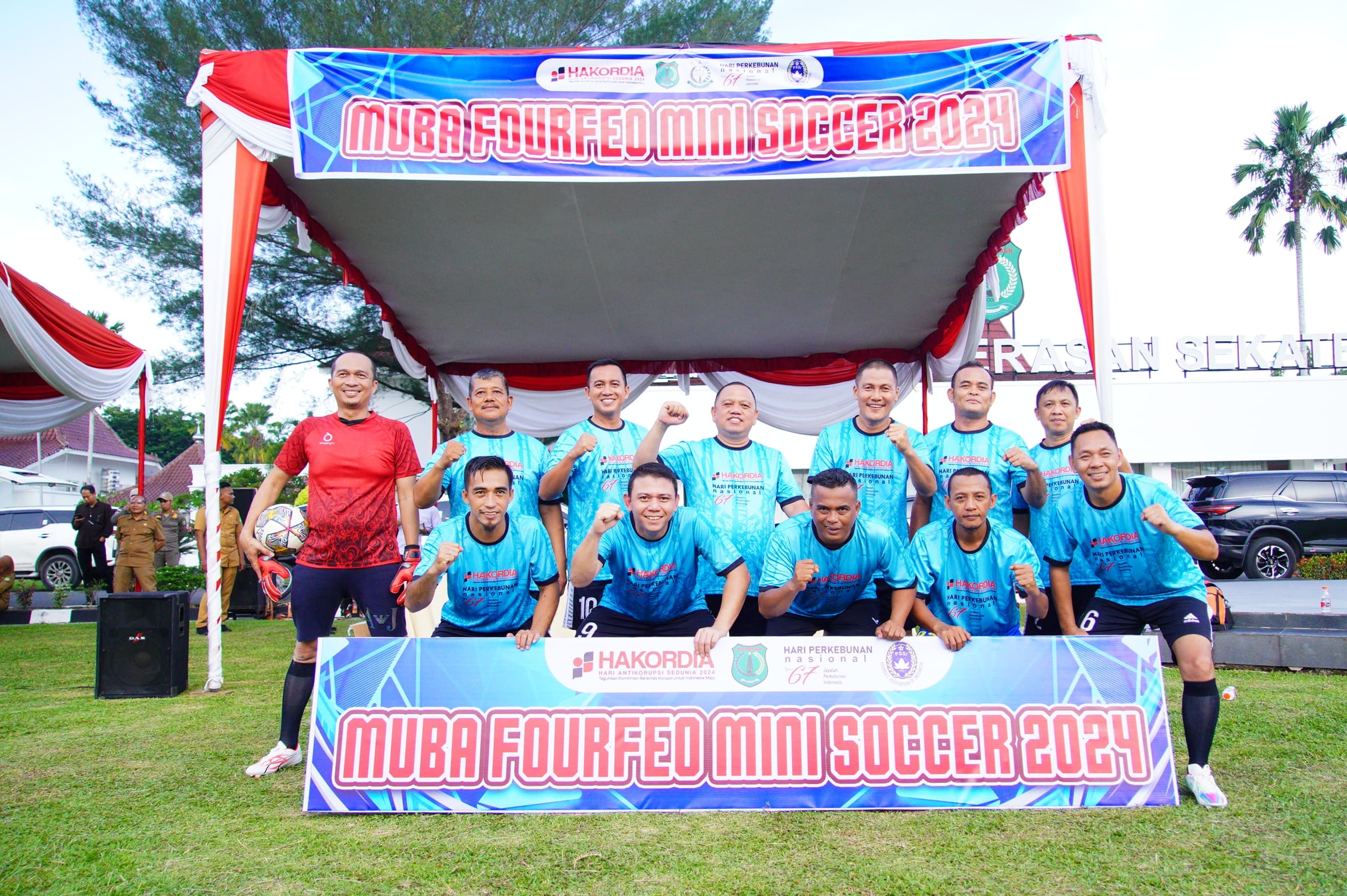 Meriahkan Hari Perkebunan Nasional, Pemkab Muba Gelar 'Muba Fourfeo Mini Soccer  2024