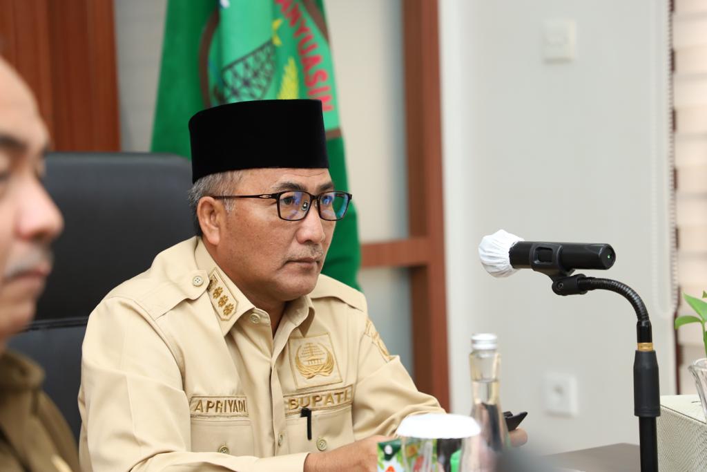 Pj Bupati Apriyadi Ikuti Entry Meeting BPK Provinsi Sumsel 