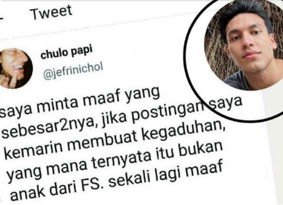 Bikin Gempar Medsos Jefri Nichol Minta Maaf, yang di Klub Malam Itu Bukan Anak Ferdy Sambo