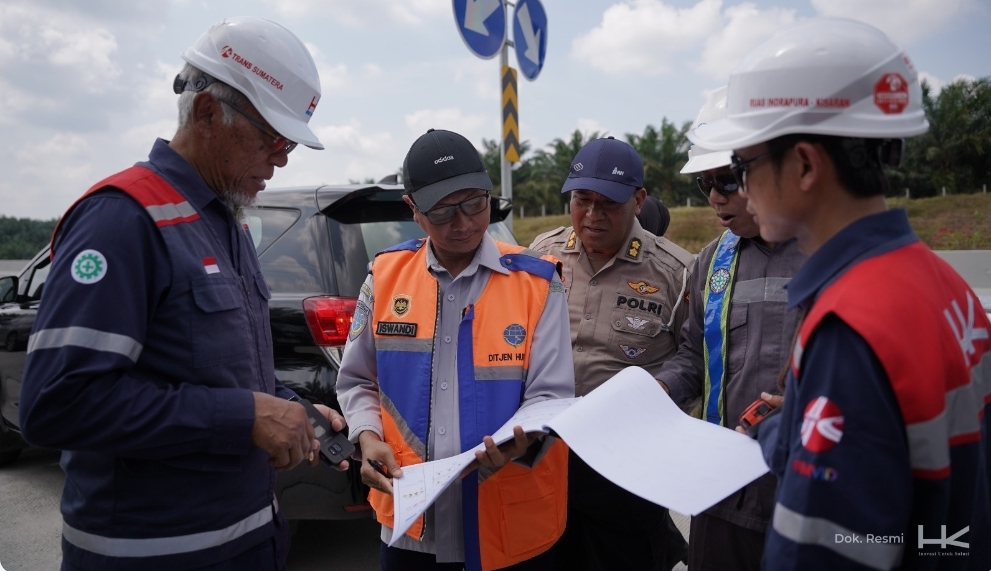 Jalan Tol Ini Sudah Tuntas Uji Laik Fungsi, Perjalanan Indrapura - Kisaran Makin Cepat