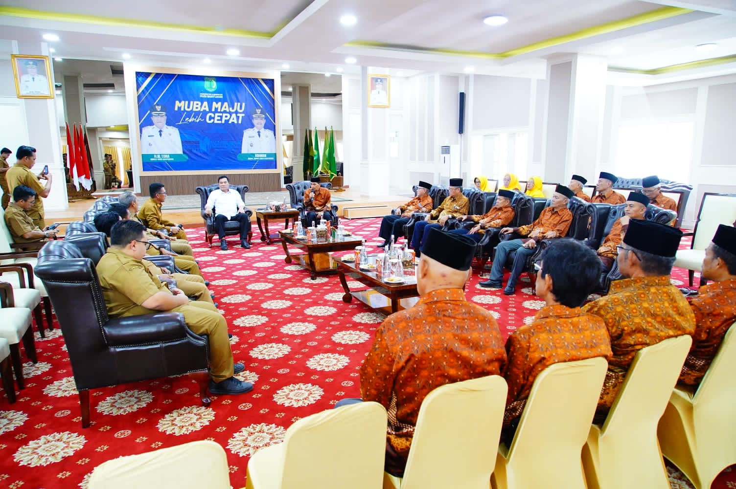 Bupati Muba Sambut Hangat PWRI, Dorong Pensiunan Tetap Aktif Berkontribusi