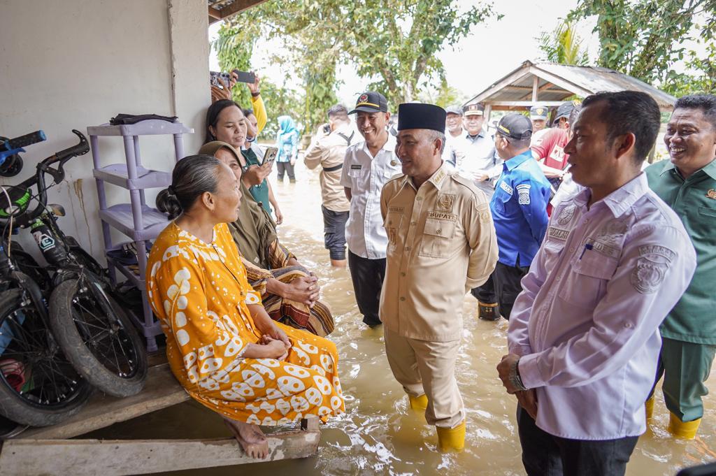 Muba Darurat Banjir, Hampir Separuh Wilayah Terendam