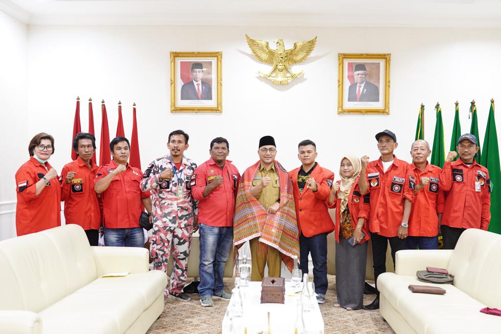 Pengurus Dewan Pimpinan Cabang PBB Muba Audiensi Bersama PJ Bupati