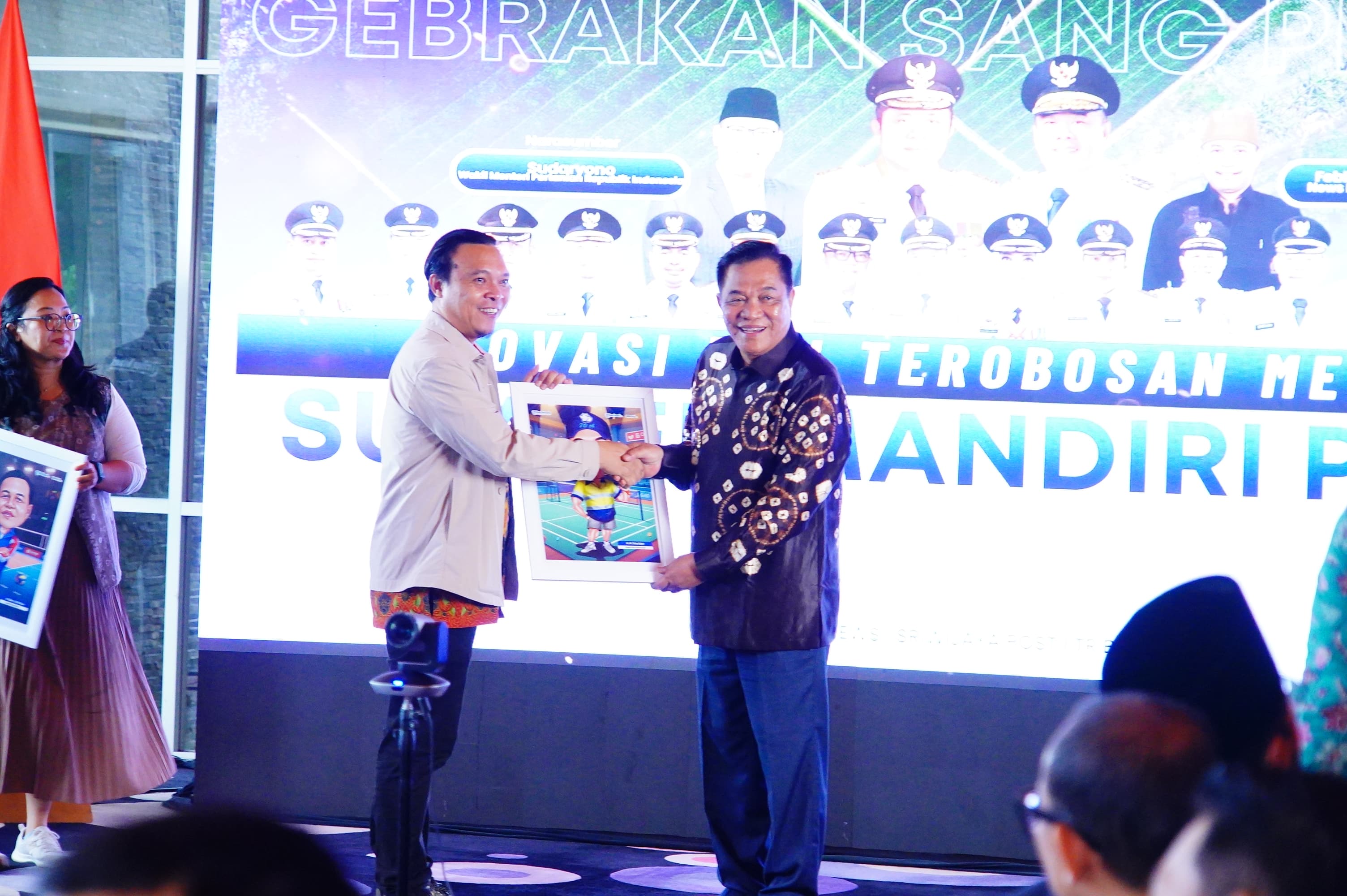 Bupati Toha Paparkan Komitmen Muba Mandiri Pangan 