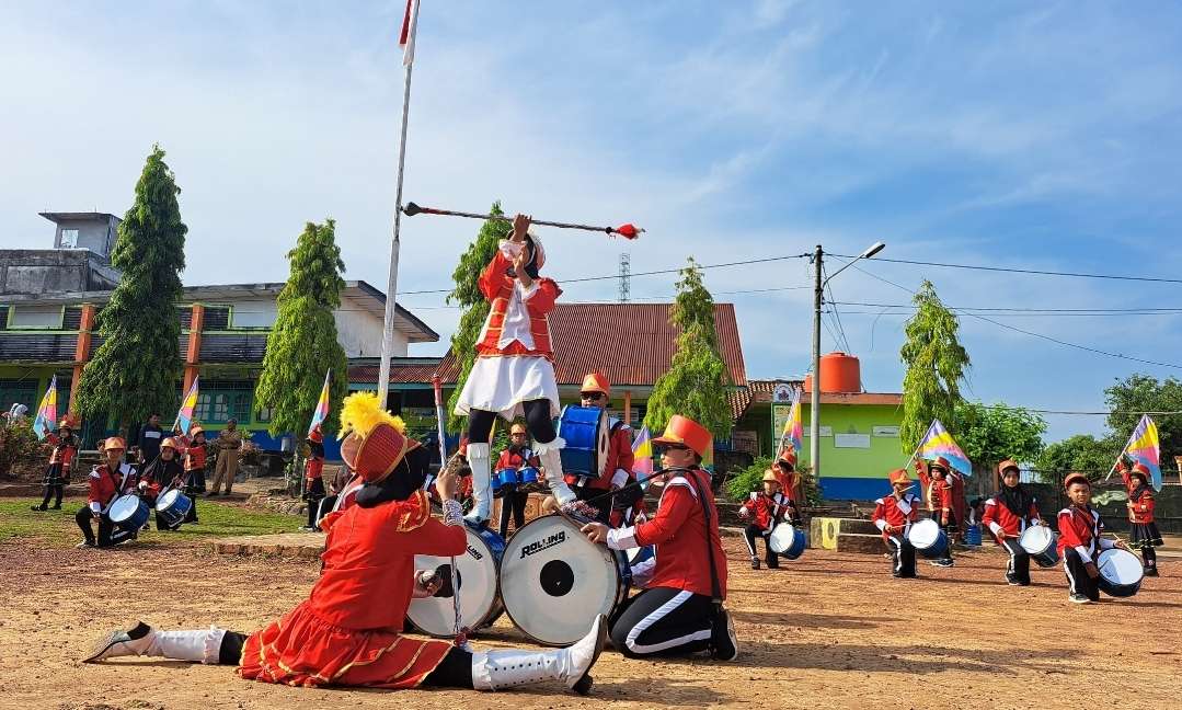 'Sedansa' Drumband SD N 1 Sungai Lilin yang Sudah Meraih Berbagai Prestasi Hingga ke Tingkat Provinsi 