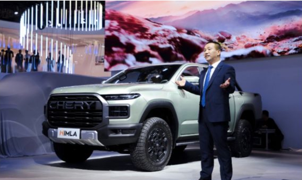 Chery Meluncurkan Pikap Kabin Ganda Himla, Toyota Hilux Harus Siap-Siap