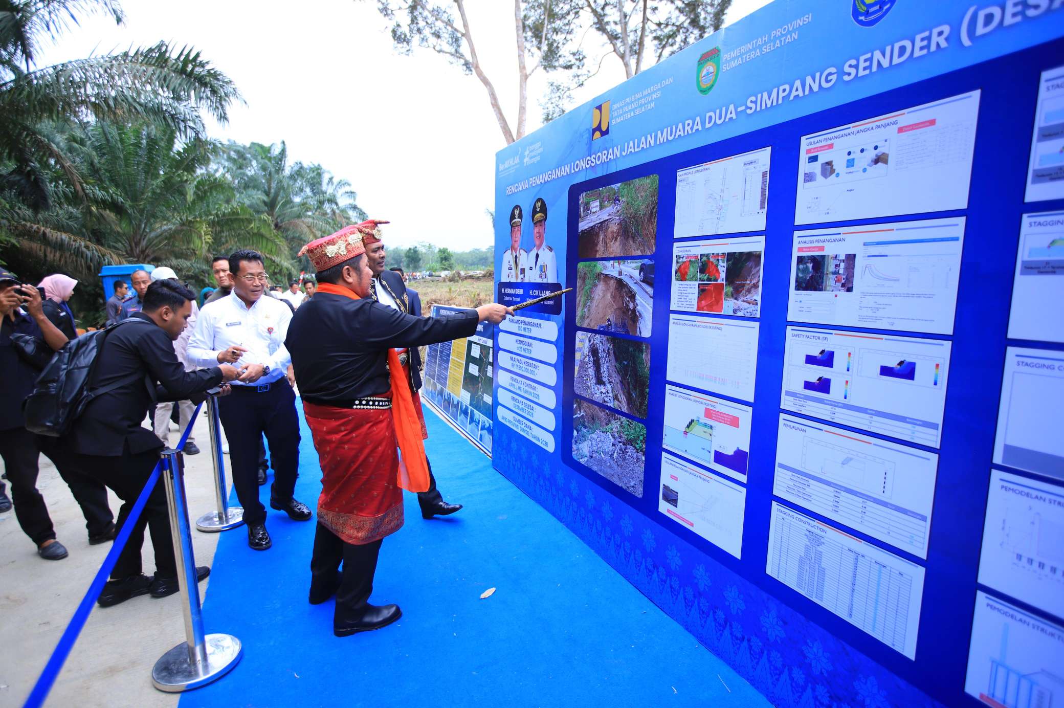 Herman Deru Resmikan Jalan Karang Agung–Trans Lubar, Akses OKU Selatan Kian Terbuka
