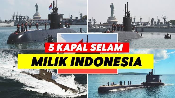 WOW! Inilah 5 Kapal Selam Indonesia yang Membanggakan, Penjaga NKRI Dari Bawah Permukaan Laut