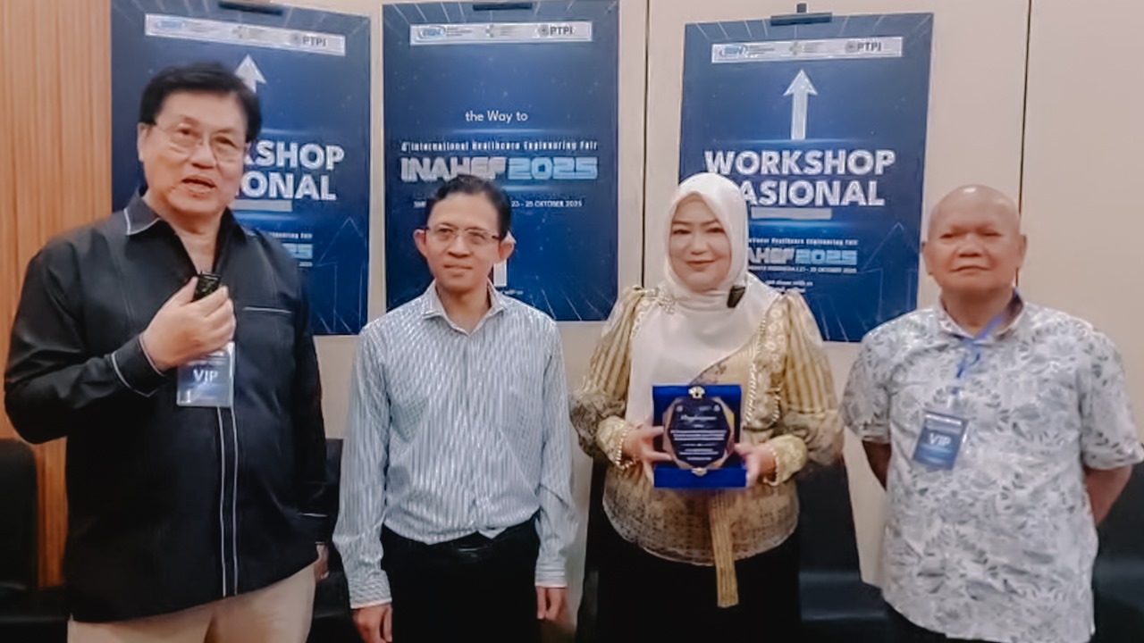 RSUD Sekayu Sabet Penghargaan Health Innovation Awards INAHEF 2025